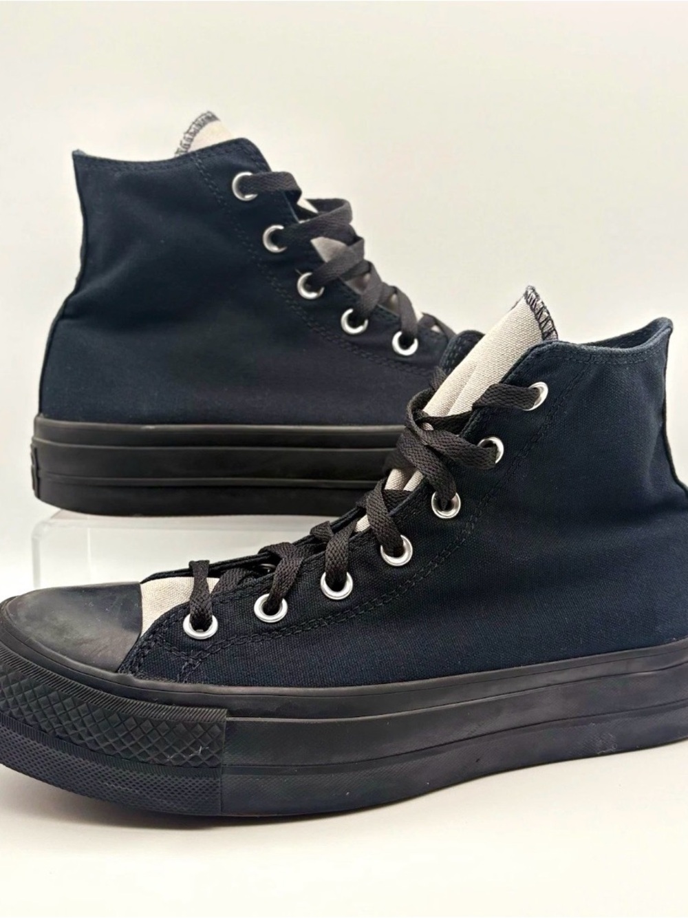 Converse Black High-Top Canvas Sneakers